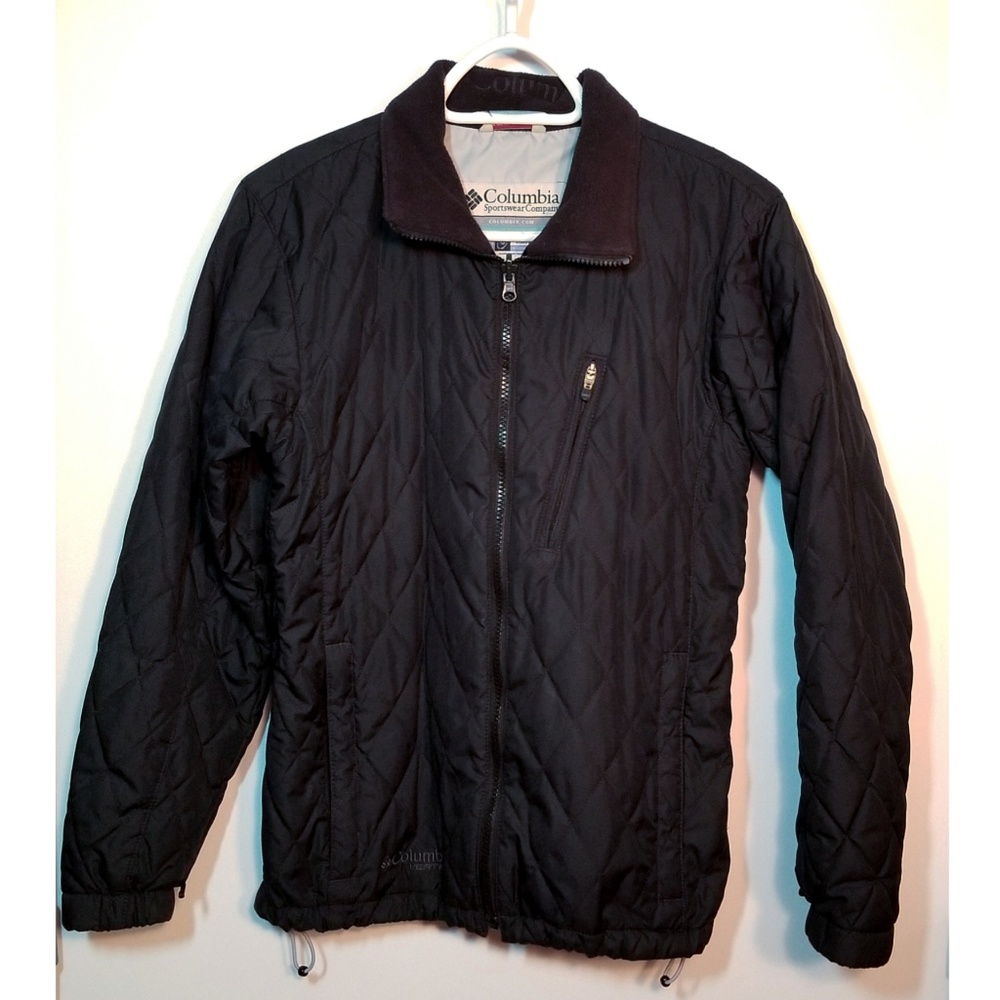 Columbia black quilted jacket